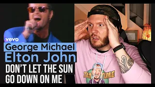 George Michael and Elton John Don't Let the Sun Go Down on Me REACTION | One of the best of all time