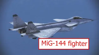 MiG-144 fighter - Russia's answer to defeat before the US F-22