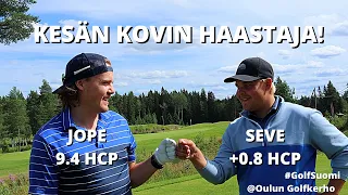 Reikäpeli vs. Severi Määttä! | Golf Suomi