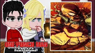 S-Class Hero's React to Saitama | Gacha React | One Punch-Man | Tiktok