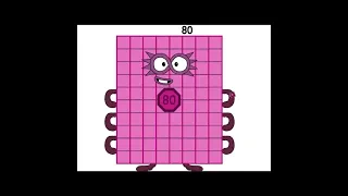 Numberblocks Band 1-150 but 8x speed