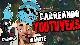 CARREO A MANUTE Y CHRONOFOX Y SU EGO NO LES DEJA ACEPTARLO