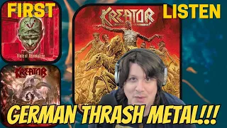 KREATOR FIRST REACTION MARATHON (Edited Re Upload ) Excellent German Thrash Band | Check it out!!