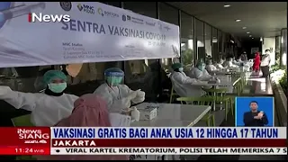 Warga Antusias Vaksinasi yang Digelar Kemenparekraf dan MNC Peduli di MNC Center #iNewsSiang 25/07