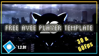 [FREE DOWNLOAD] Avee Player Template | BLUwU | 1080p @30&60Fps