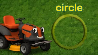 Learn Shapes With Maisie The Mower Truck | Gecko's Garage | Educational Videos For Toddlers