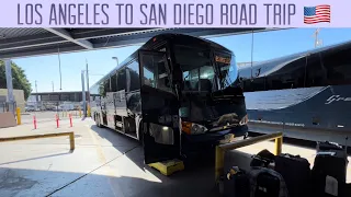 [4k] Los Angeles To San Deigo Road Trip | Greyhound Bus | California | Usa 🇺🇸 22