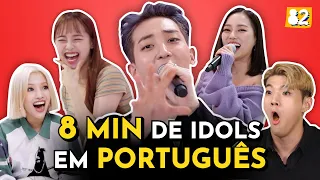 Idols falando Português melhor que eu | 2019 Idols campeões do Português do oi82