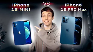 Обзор iPhone 12 Mini / Сравнение камер 12 Pro Max и 12 Mini
