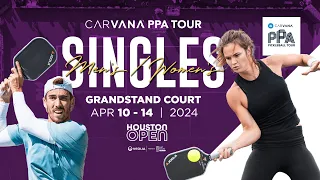 Grandstand Court: Veolia Houston Open presented by Just Courts - Men’s and Women’s Singles