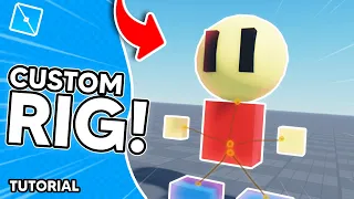 How To Make a Custom Character Rig in ROBLOX STUDIO!! [Tutorial]