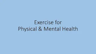 Achieving Your Optimal Health | Exercise for Physical & Mental Health | Marianne Blackham, NASM