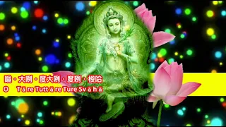 【純正來自佛的音樂】Green Tara Mantra-綠度母心咒-平和、寜靜、安祥、圓滿