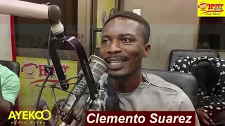 🤣🤣Hilarious Clemento Suarez & Lawyer Nti crack ribs on live radio interview
