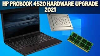 HP ProBook 4520s SSD and Ram Upgrade 2021