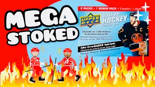 2021-22 Upper Deck Series 1 Hockey Retail Mega Box Break | This made me lose it! (2022)