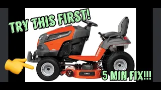 Mower - Low Speed / Struggle Hills? - Fixed.