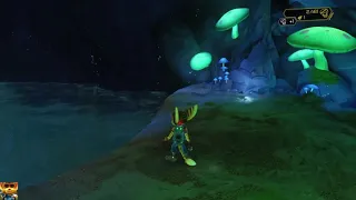 Another weird glitch I found while playing Ratchet and Clank (PS4).