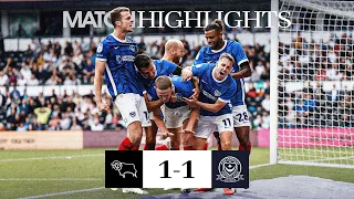 LATE, LATE DRAMA ⏱️ | Derby County 1-1 Pompey | Highlights