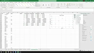 Spawning periodicity plot (Excel)