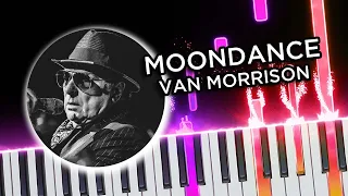 Moondance (As played by Van Morrison) - Piano part Tutorial