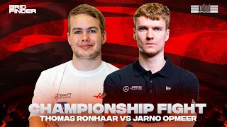 Jarno Opmeer's EPIC defence on Thomas Ronhaar in TITLE FINALE I WOR I F1 22