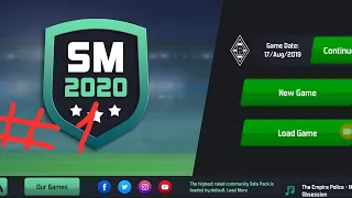 Soccer Manager 2020 #1 начало, первые трансферы + первые матчи