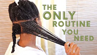 My HEALTHY HAIR Routine 2022 ☀️ Scalp Care + Thick Ends + Length Retention | cheymuv