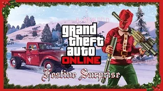 GTA V Online "Снежный Лос Сантос"  Играем в снежки и просто развлекаемся (короткая версия)