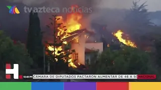 Volcán Cumbre Vieja en España destruye cultivos y casas