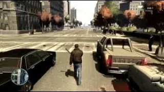 GTA 4 - Дерусь с бомжами (3 часть)