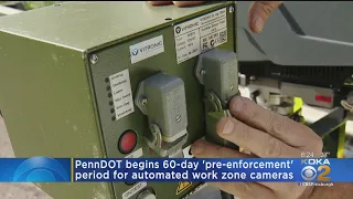 PennDOT Begins 60-Day 'Pre-Enforcement' Period For Work Zone Cameras