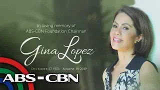 Remembering Gina Lopez - 19 August 2019 | Talkback