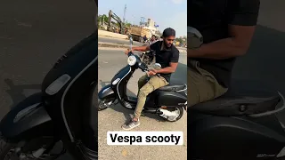 Taking Delivery of my New Scooty Vespa