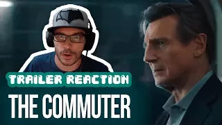 REACTION: The Commuter (2018 Movie) Official Teaser Trailer