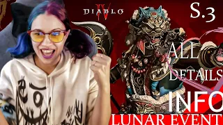 Diablo 4 - Season 3 -  Lunar Awakening Full Event