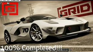 GRID 2019 - 100% Completed! / Showing Off All My Achievements & Collectables