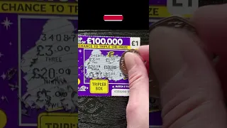 £100,000 Purple TRIPLER Scratch Card