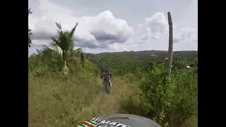 GO PRO TESTING FIRST TRAIL RIDE BONBON ALOGUINSAN || ENJOY WATCHING