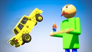 Cars vs Baldi - Brick Rigs