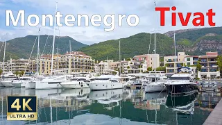 Tivat 🇲🇪 Porto Montenegro 4K Walking Tour September 2021