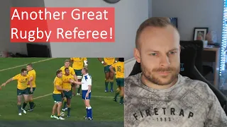 Rob Reacts to... Football Referee Reaction to Wayne Barnes - Another Great Rugby Referee!
