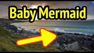 Baby Mermaid Caught, Put in Tub