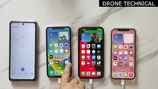 iOS 16.1.1 iPhone Xr vs 11 vs 12 Battery Charging Test [0-100%]