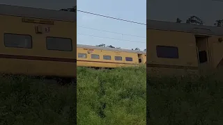 BRC WAP5 hauling 19412 Daulatpur Chowk Sabarmati Express at good speed