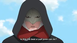 Kashin Koji vs Konohamaru Full Fight HD,  Boruto 187 Eng