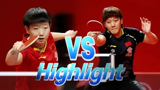 Sun Yingsha vs Sun Mingyang | 쑨잉샤 vs 쑨밍양 | 孙颖莎 vs 孙铭阳  |  2020 Chinese warm up matches for Olympics