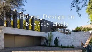Elegant Living Contemporary Chic House Design in Beverly Hills #housedesign