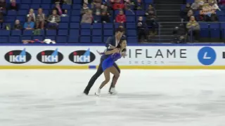 Emi HIRAI / Marien DE LA ASUNCION SD  Finlandia Trophy Espoo 2016