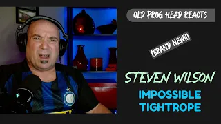 STEVEN WILSON - IMPOSSIBLE TIGHTROPE (REACTION). OLD PROG HEAD REACTS TO MODERN PROG.